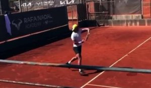 ATP - Pendant ce temps-là à Manacor, Rafael Nadal se prépare sur terre et ça cogne !
