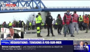 René Raimondi, maire de Fos-sur-Mer: "Réquisitionner le dépôt pétrolier de Fos-sur-Mer, alors qu'on est en période de tensions, c'est un peu de la provocation"