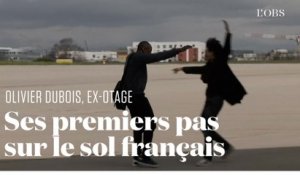 Olivier Dubois de retour en France : les premières images de l'ex-otage au Mali