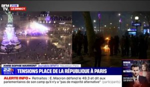 Paris: la situation reste tendue place de la République
