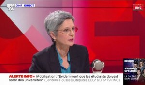 Sandrine Rousseau: "Entendre le peuple, c'est un remaniement ministériel, c'est une dissolution, c'est un retrait de la réforme"
