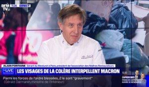 Retraites: Alain Fontaine (Maîtres Restaurateurs) invite Emmanuel Macron à "prendre de la hauteur"