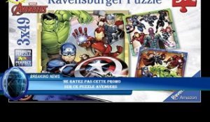 Ne ratez pas cette promo  sur ce puzzle Avengers