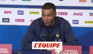 Mbappé : «J'ai une parole écoutée dans le vestiaire» - Foot - Qualif. Euro 2024 - Bleus