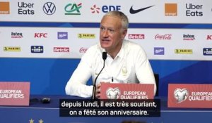 Bleus - Deschamps : "Antoine est rayonnant et resplendissant”