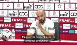 Maroc - Regragui : "Montrer que notre parcours à la Coupe du monde n'était pas une surprise"