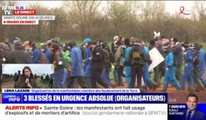 Sainte-Soline: "Je trouve cela aberrant que la police ait été aussi violente", affirme Léna Lazare (Soulèvement de la Terre)
