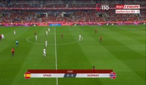 Le replay d'Espagne - Norvège - Foot - Qualif. Euro
