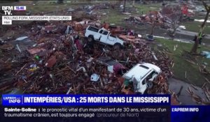 États-Unis: 25 personnes tuées dans une tornade dans le Mississippi