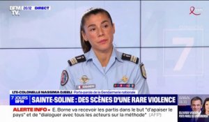 Sainte-Soline: "On avait 8000 opposants, dont 1000 éléments radicaux", affirme Nasima Djebli, porte-parole de la gendarmerie nationale