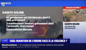 Violences à Sainte-Soline: un manifestant de 30 ans toujours entre la vie et la mort