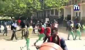 Delafosse : Affrontements entre forces de l’ordre et lycéens