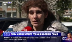 "Il est pacifiste et pas black bloc": la mère d'un des manifestants gravement blessés à Sainte-Soline témoigne