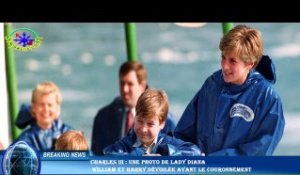 Charles III : une photo de Lady Diana  William et Harry dévoilée avant le couronnement