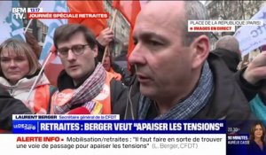 Laurent Berger: "Il y a besoin d'apaiser ce qui en train de se passer, nous on a proposé une voie de sortie, il faut que le gouvernement y réponde"