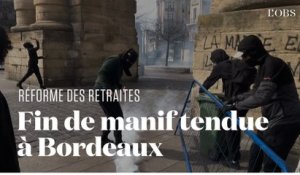 Retraites : A Bordeaux, la manifestation dégénère dans la violence