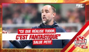 OM : "Ce que réalise Tudor pour sa première saison, c'est fantastique" salue Petit