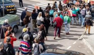 Manifestations du 28 mars 2023. Des lycéens se mobilisent à Salins-les-Bains contre la réforme des retraites
