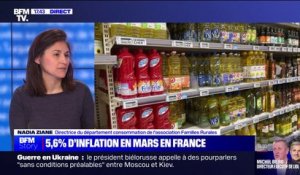 Inflation: "Il est urgent que le gouvernement mette en place un chèque alimentaire" affirme Nadia Ziane (association Familles Rurales)