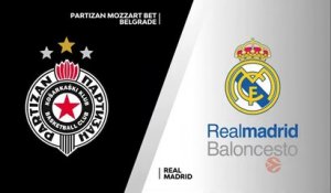 Le résumé de Partizan Belgrade - Real Madrid - Basket - Euroligue (H)