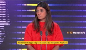 Marlène Schiappa dans "PlayBoy" : "Il ne s’agit pas de poser nue mais d’aborder des sujets importants", défend Prisca Thévenot