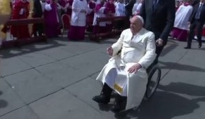 Pape François : le message de remerciement à ses fidèles lors de la messe du dimanche des Rameaux