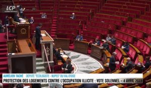 Séance publique à l'Assemblée nationale - Proposition de loi anti-squat : vote solennel