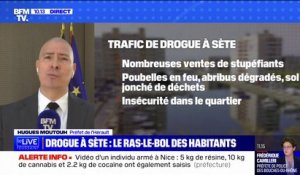 Trafic de drogue: 142 personnes ont été interpellées en un an sur l'île de Thau à Sète, selon le préfet de l'Hérault