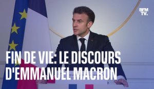 Fin de vie: le discours d'Emmanuel Macron en intégralité