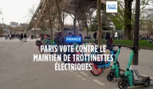 Les Parisiens partagés sur l'interdiction des trottinettes électriques