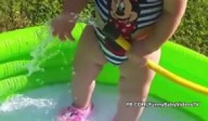 Funniest Babies Playing Water - Funny Cute Baby Videos