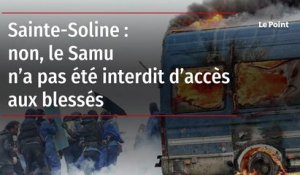 Sainte-Soline : non, le Samu n’a pas été interdit d’accès aux blessés