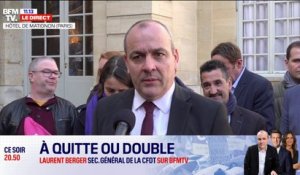 Retraites: Laurent Berger "appelle un maximum de citoyens à rejoindre les cortèges partout en France demain"