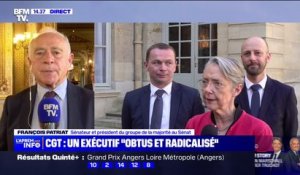 "Ceux qui restent figés sont les syndicats": François Patriat (Renaissance) s'exprime sur la réforme des retraites