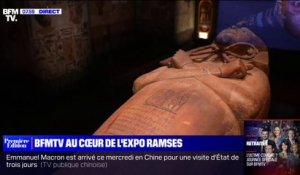 "C'est le roi de tous les superlatifs": BFMTV est en avant-première à l'exposition sur Ramsès II