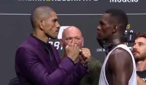 UFC 287 - Le face-à-face très tendu entre Pereira et Adesanya