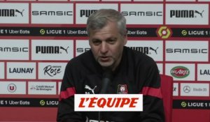 Genesio : « Si on n'est pas européens, ce sera pour moi un échec personnel » - Foot - L1 - Rennes