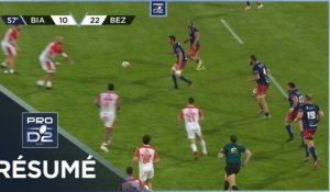 PRO D2 - Résumé Biarritz Olympique-AS Béziers Hérault: 17-42 - J27 - Saison 2022/2023
