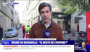 Immeuble effondré à Marseille: certains évacués ont pu aller chercher des affaire chez eux