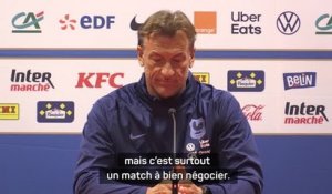 Bleues - Renard appelle les fans à venir au stade pour un match "de haut niveau"