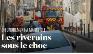 Effondrement d'un immeuble rue de Tivoli à Marseille : les riverains sont sous le choc