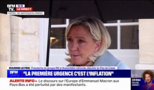 Pour Marine Le Pen, "le referendum d'initiative partagée est une arnaque démocratique"