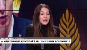 Karima Brikh sur Adrien Quatennens : «Il y a une contradiction et une hypocrisie chez LFI»