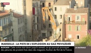 La situation à Marseille le mercredi 12 avril après l'explosion qui a soufflé un immeuble et fait plusieurs victimes