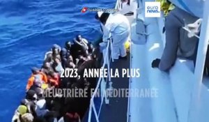 2023, année la plus meurtrière pour la traversée de la mer Mediterrannée