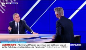 Xavier Bertrand: "Emmanuel Macron n'a pas voulu reconnaître qu'il était dans un état de cohabitation"