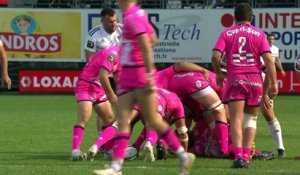 TOP 14 - Essai de Peiniasi DAKUWAQA (SFP) - CA Brive - Stade Français Paris - Saison 2022-2023