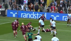 TOP 14 - Essai de Gael FICKOU (R92) - Racing 92 - Union Bordeaux Bègles - Saison 2022-2023