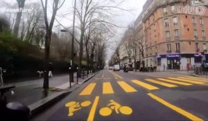 Voici la pire piste cyclable au monde et elle se trouve... à paris