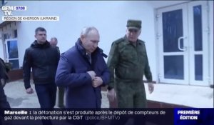 Ukraine: les autorités russes diffusent des images de Poutine aux côtés de ses soldats dans la région de Kherson